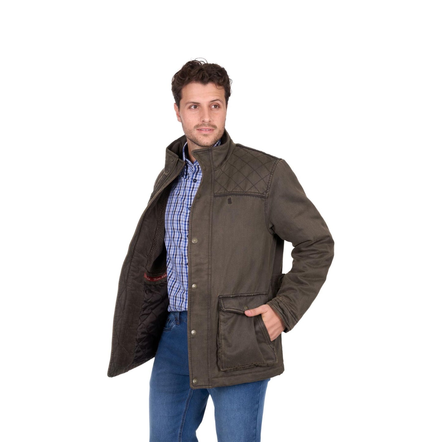 Thomas Cook Mens Marcus Jacket - Rustic Mulch