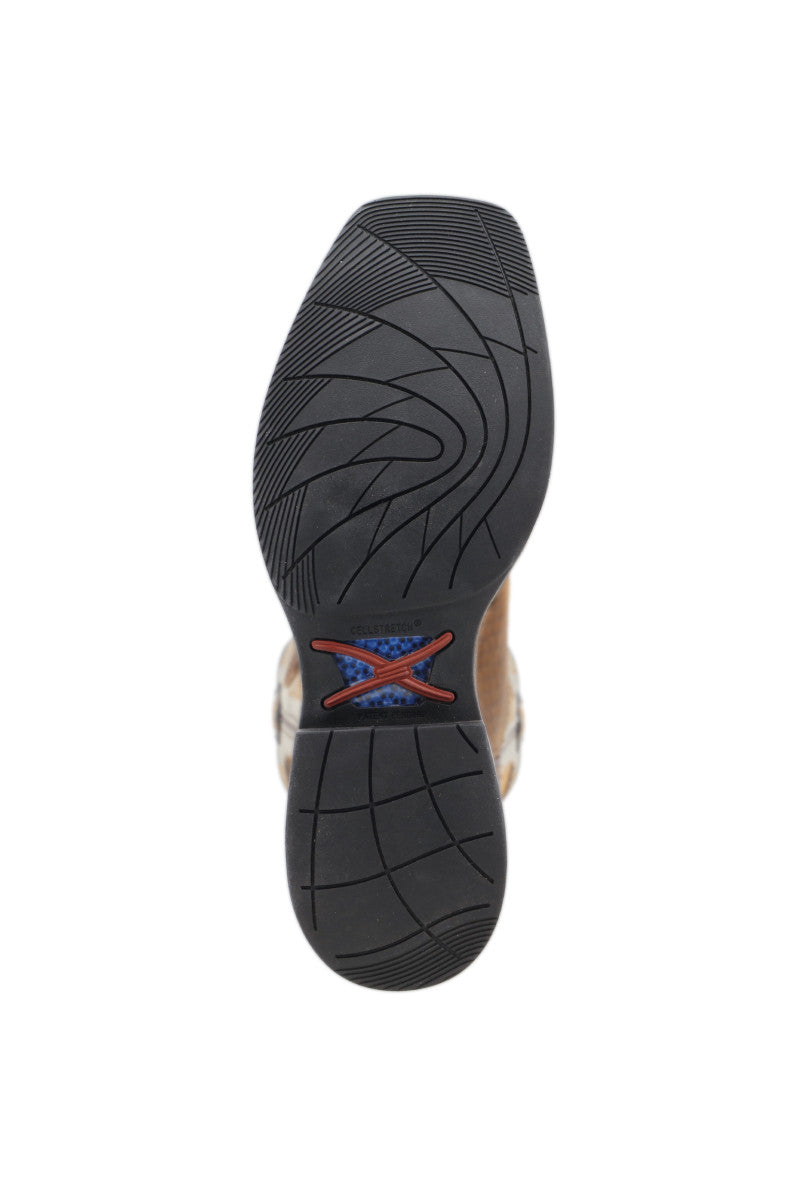 Twisted X Mens 11 Inch Tech X Boot - Peanut/Peanut