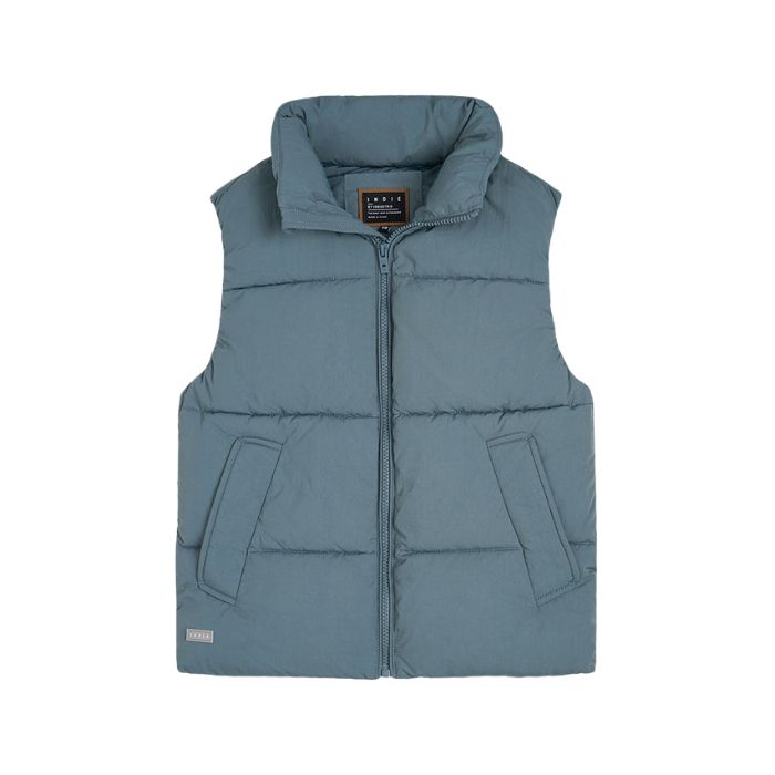 Indie Kids The New Chester Puffer Vest (8-14y.o) - Bay Blue