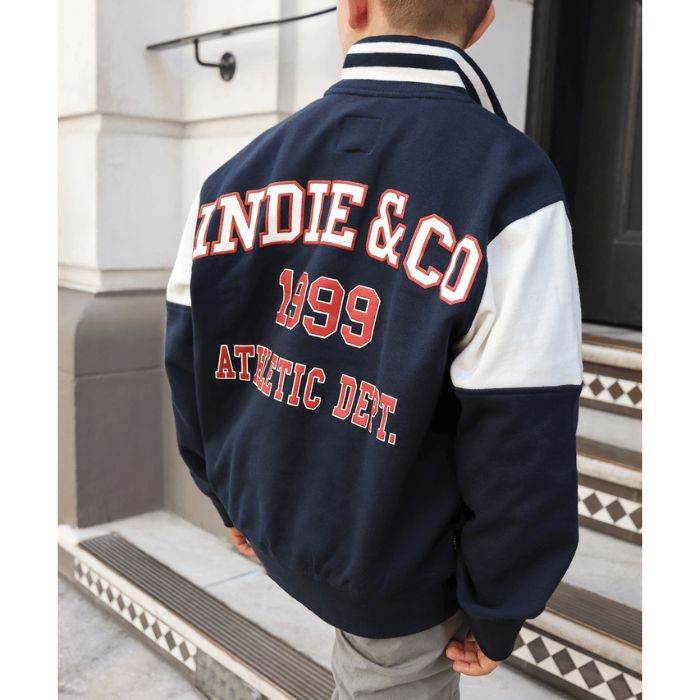 Indie Kids The Luxemburg Track Top (3-7 y.o) - Navy