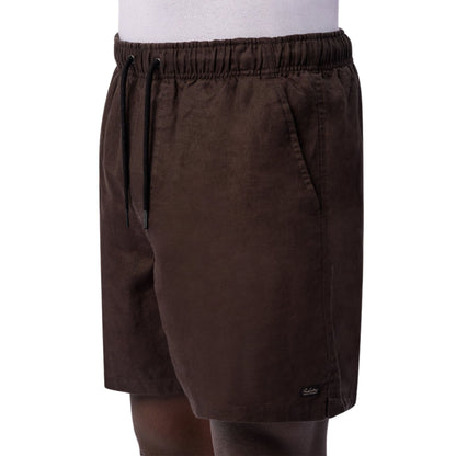 Industrie The Marina Linen Short - Liquor Rice