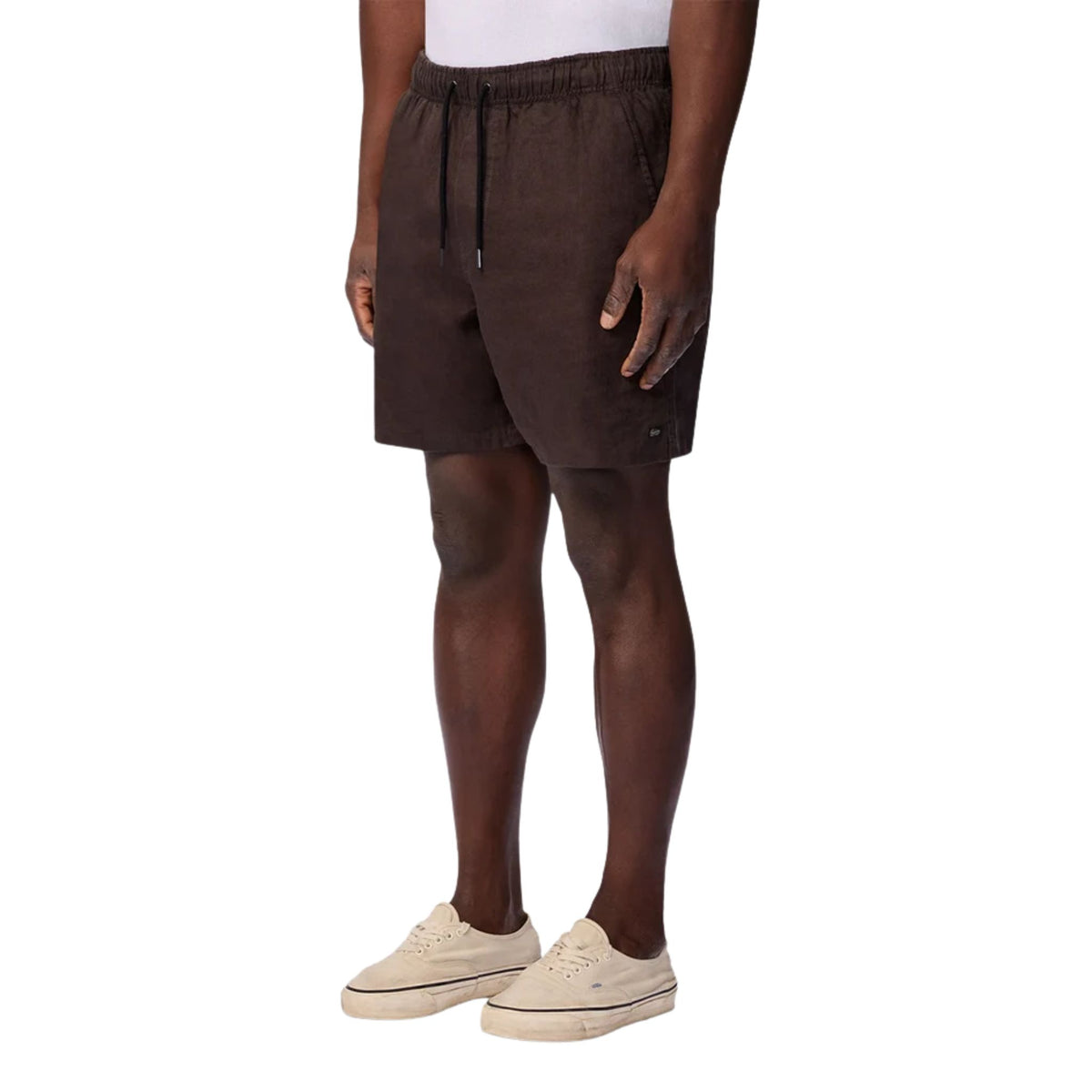 Industrie The Marina Linen Short - Liquor Rice