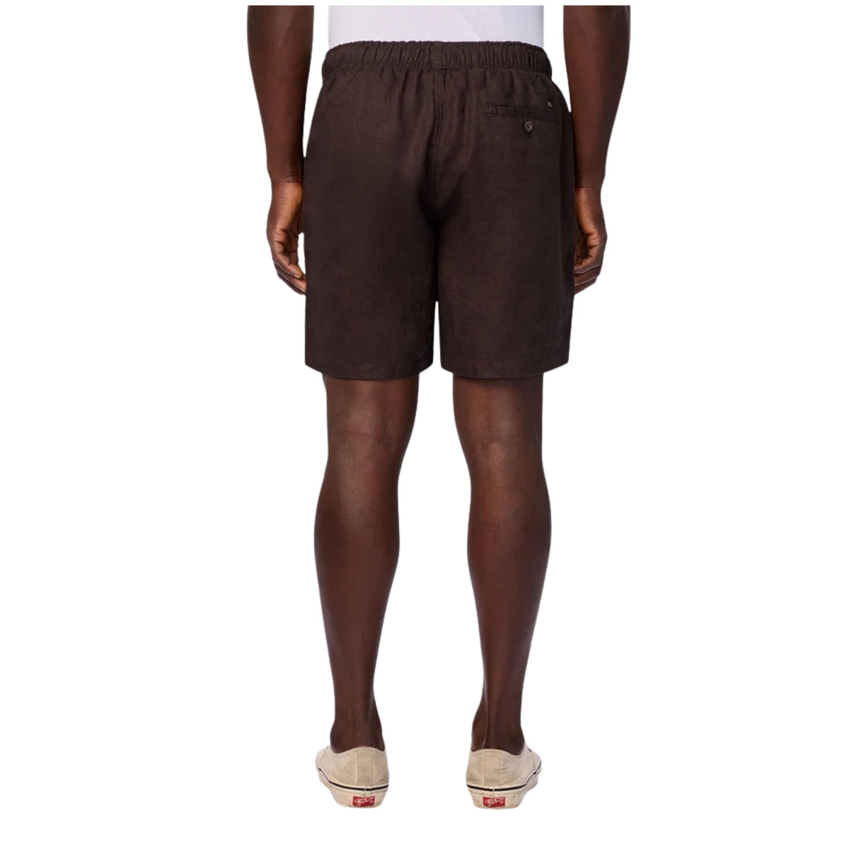 Industrie The Marina Linen Short - Liquor Rice