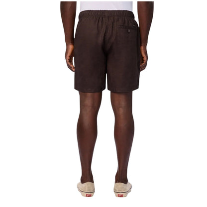 Industrie The Marina Linen Short - Liquor Rice