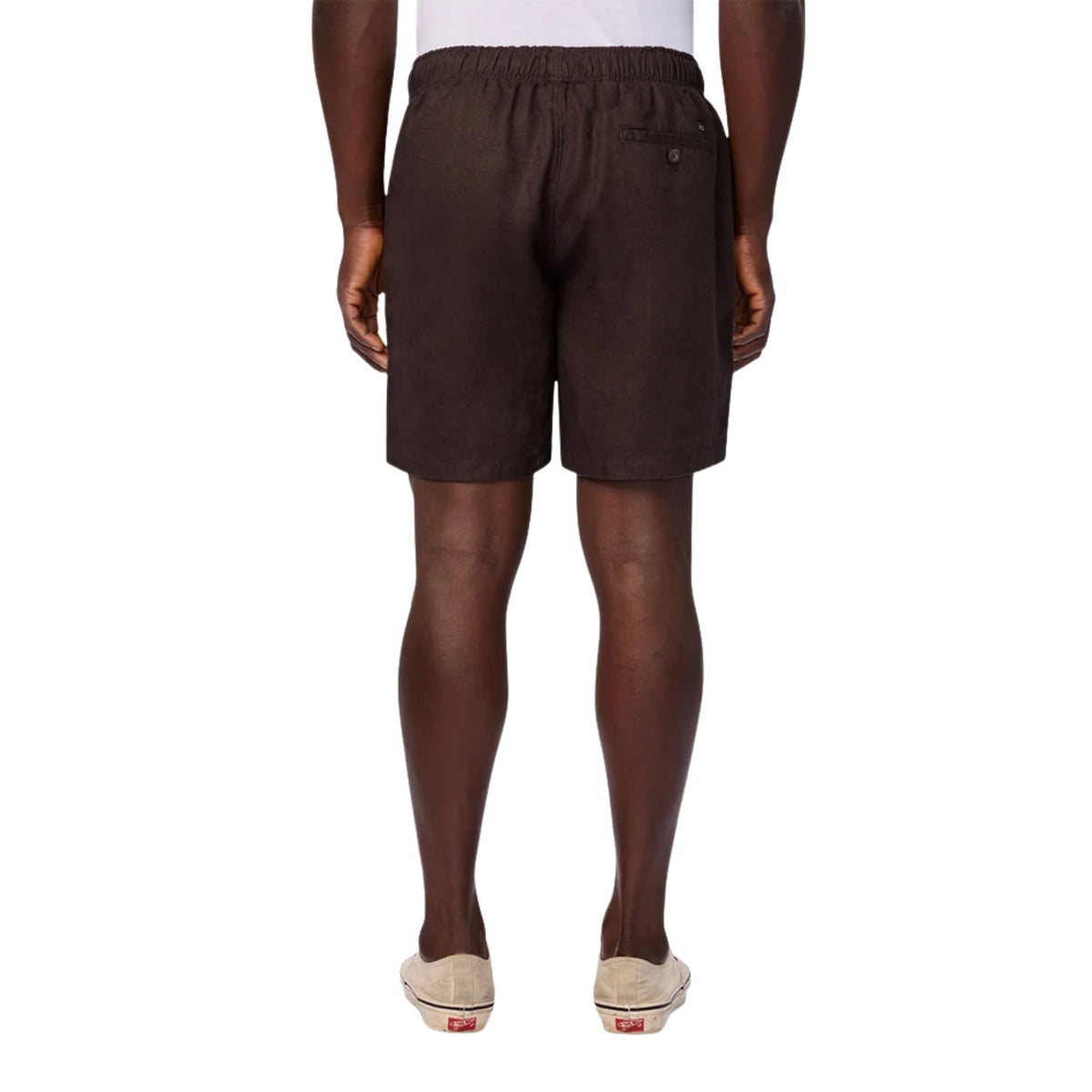 Industrie The Marina Linen Short - Liquor Rice