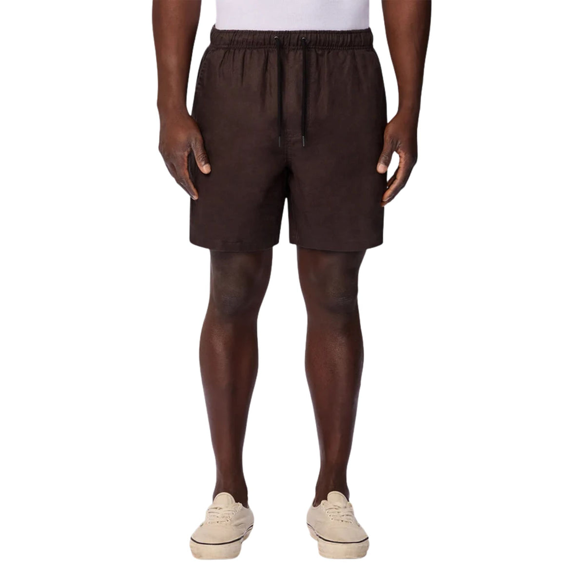 Industrie The Marina Linen Short - Liquor Rice