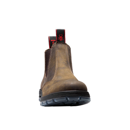 Redback Bobcat Slip On Non Safety Boot - Iron Bark