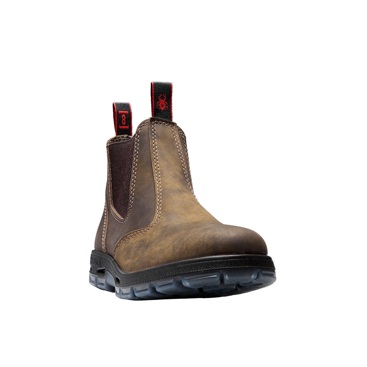 Redback Bobcat Slip On Non Safety Boot - Iron Bark