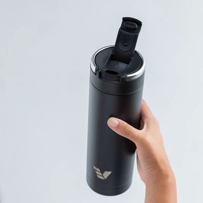 Evervessel Maxi Stainless Steel Insulated Water Bottle - Black Sand