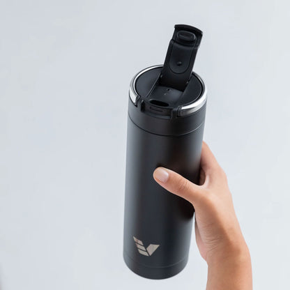 Evervessel Super Maxi Stainless Steel Insulated Water Bottle - Black Sand
