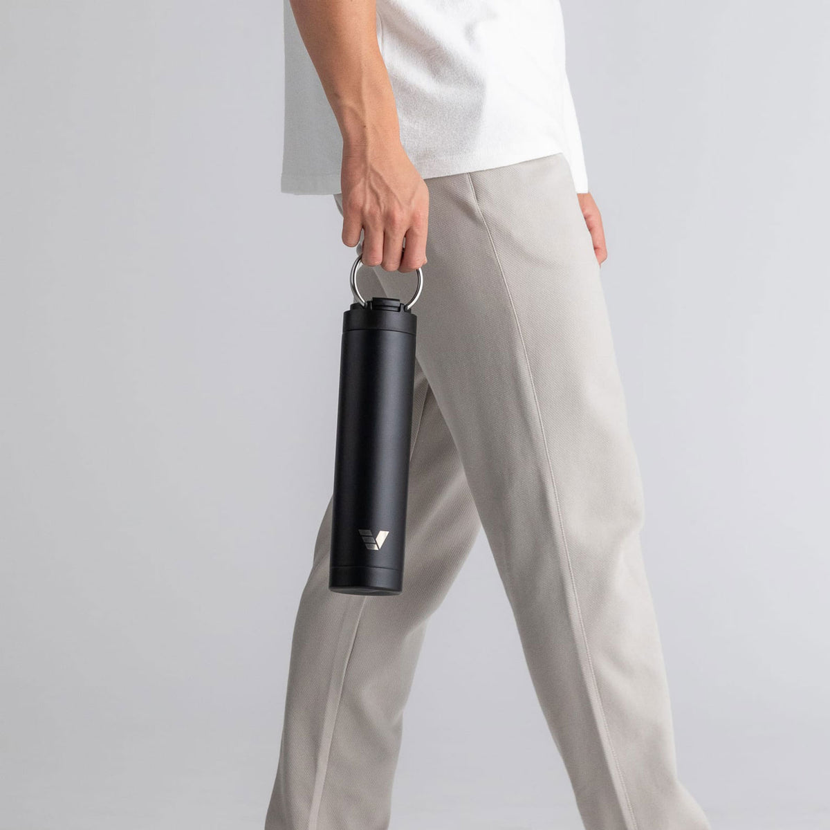 Evervessel Super Maxi Stainless Steel Insulated Water Bottle - Black Sand