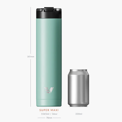 Evervessel Super Maxi Stainless Steel Insulated Water Bottle - Mint