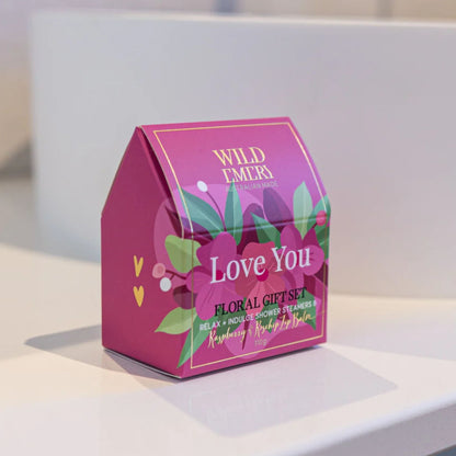 Wild Emery Love You Floral Mini Gift Set