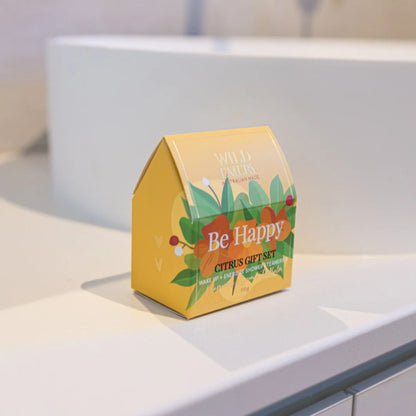 Wild Emery Be Happy Citrus Mini Gift Set