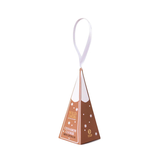 Wild Emery Cinnamon Cookie Mini Lip Balm Ornament