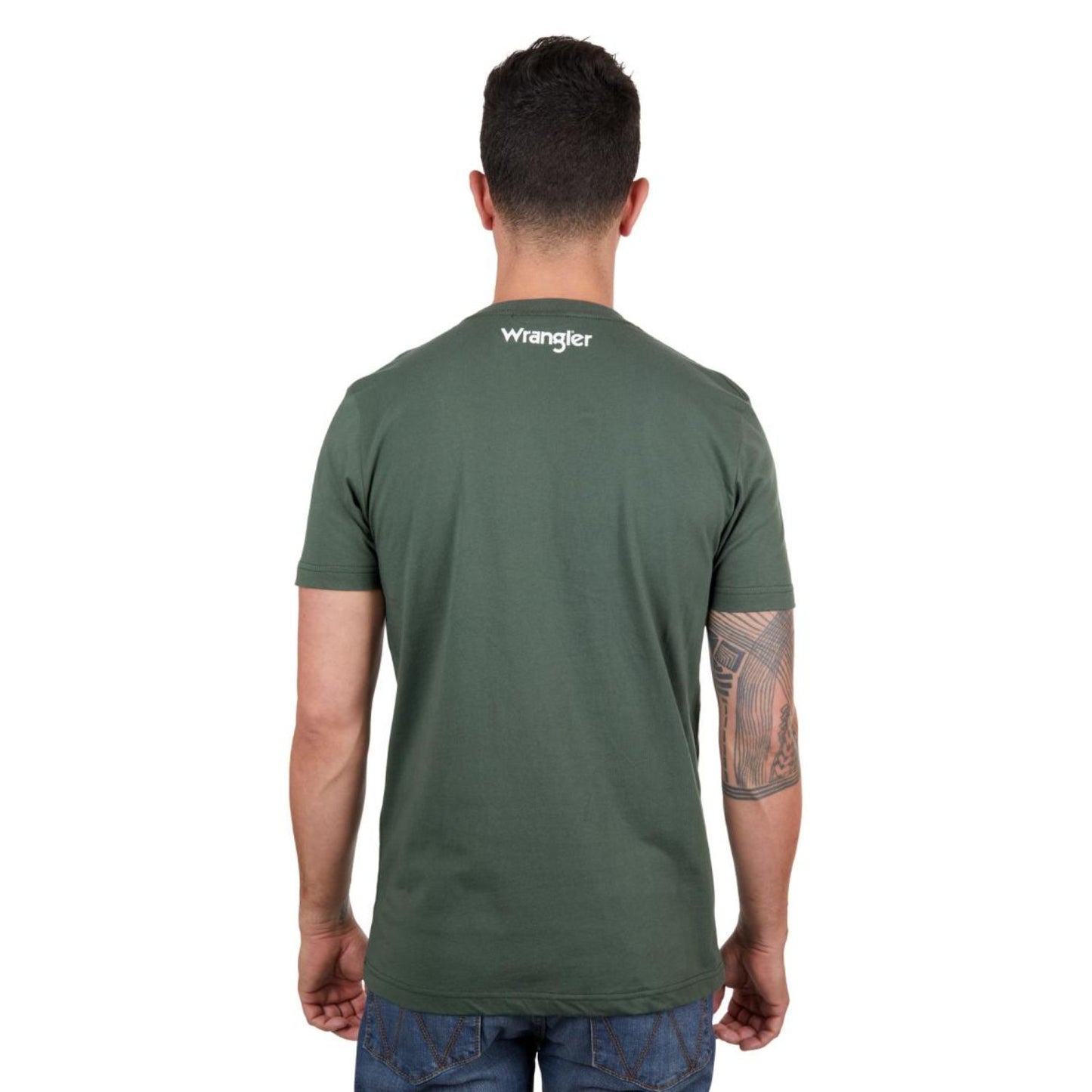 Wrangler Men's Ethan S/S Tee - Cypress