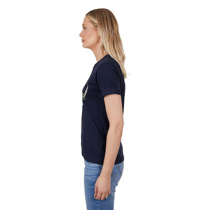 Wrangler Women's Donna S/S Tee - Navy