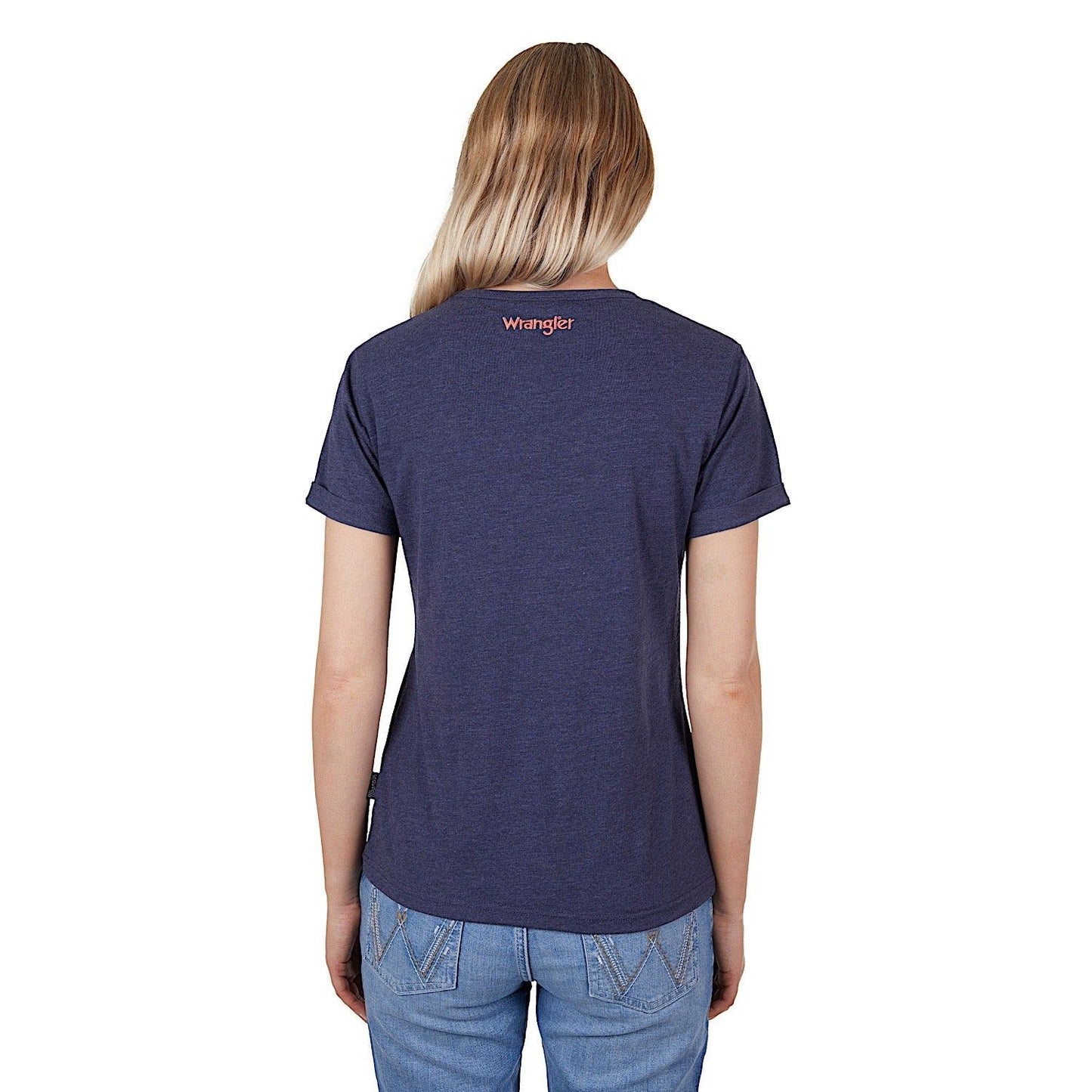 Wrangler Women's Bianca S/S Tee - Navy Marle