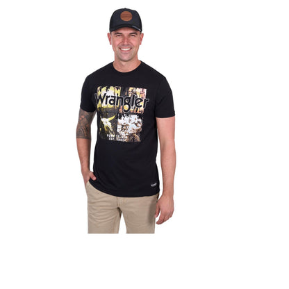 Wrangler Men's Luis S/S Tee - Black