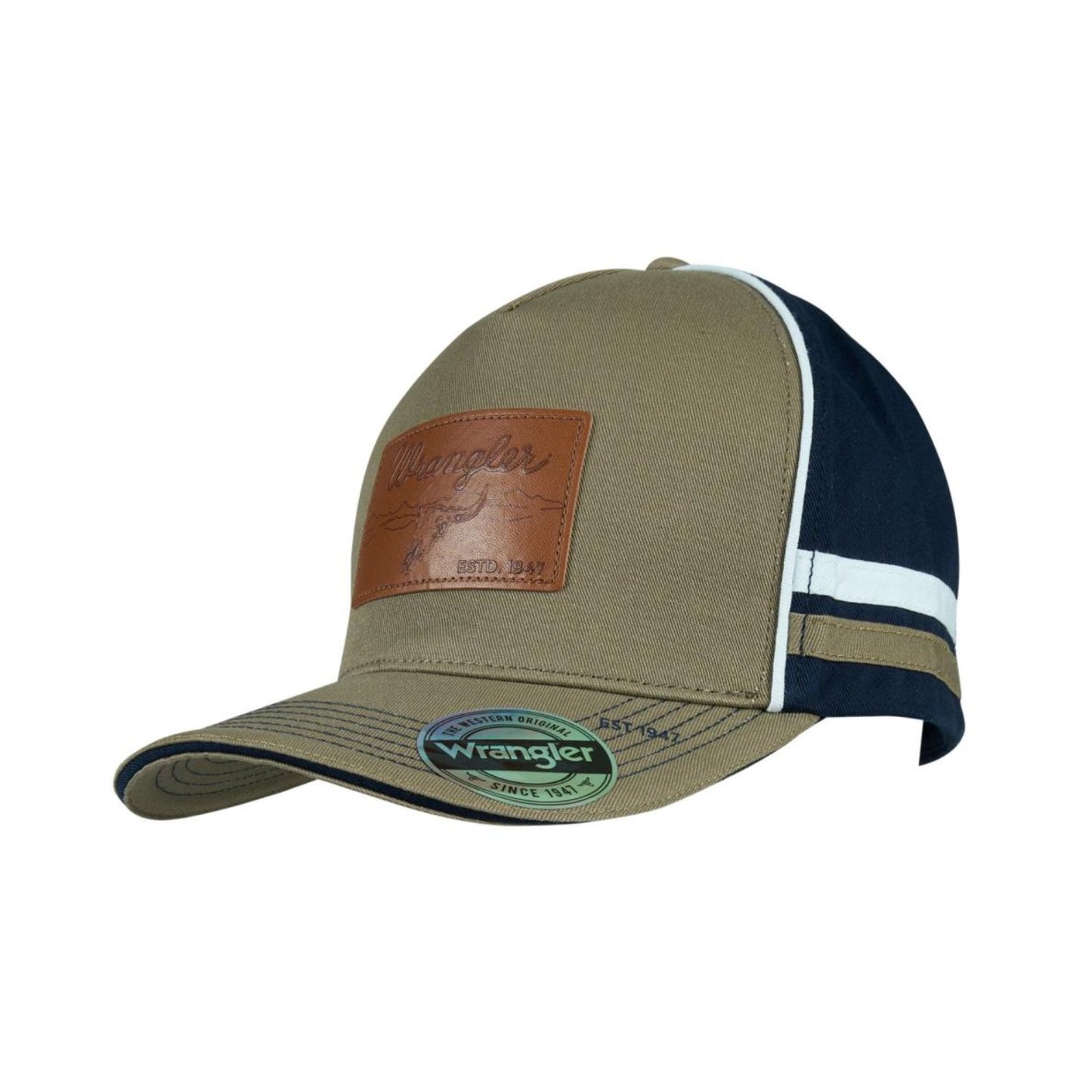 Wrangler Damon HP Cap - Tan/Navy