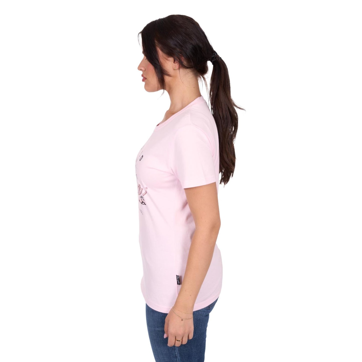 Wrangler Women's Tahlia S/S Tee - Blush