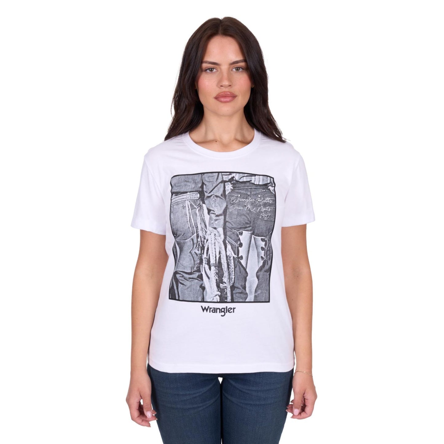 Wrangler Women's Julia S/S Tee - White