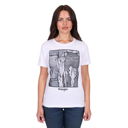 Wrangler Women's Julia S/S Tee - White
