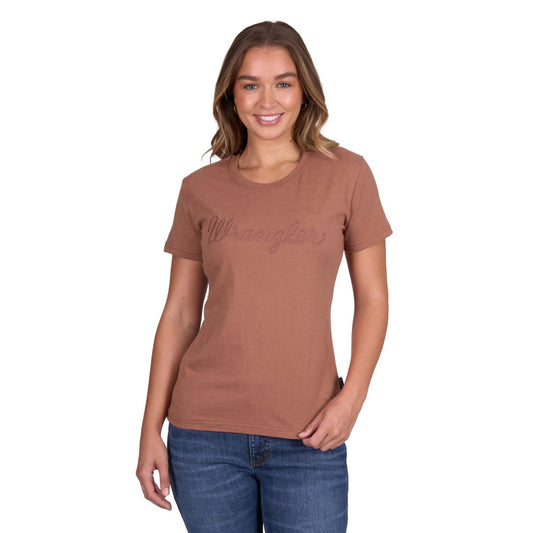Wrangler Women's Texas S/S Tee - Copper