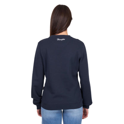 Wrangler Womens Bella Crew- Navy