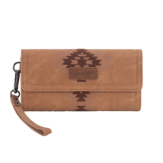 Wrangler Harper Aztec Wallet - Tan