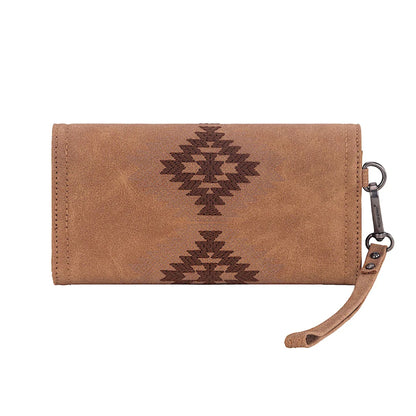 Wrangler Harper Aztec Wallet - Tan