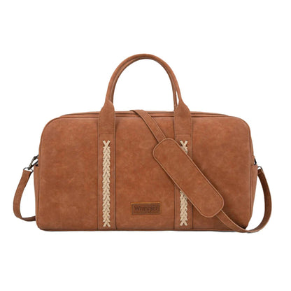 Wrangler Whipstitch Duffle Bag - Tan