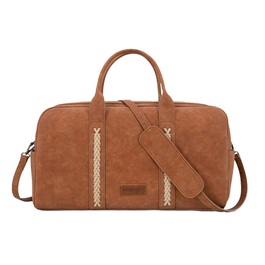 Wrangler Whipstitch Duffle Bag - Tan