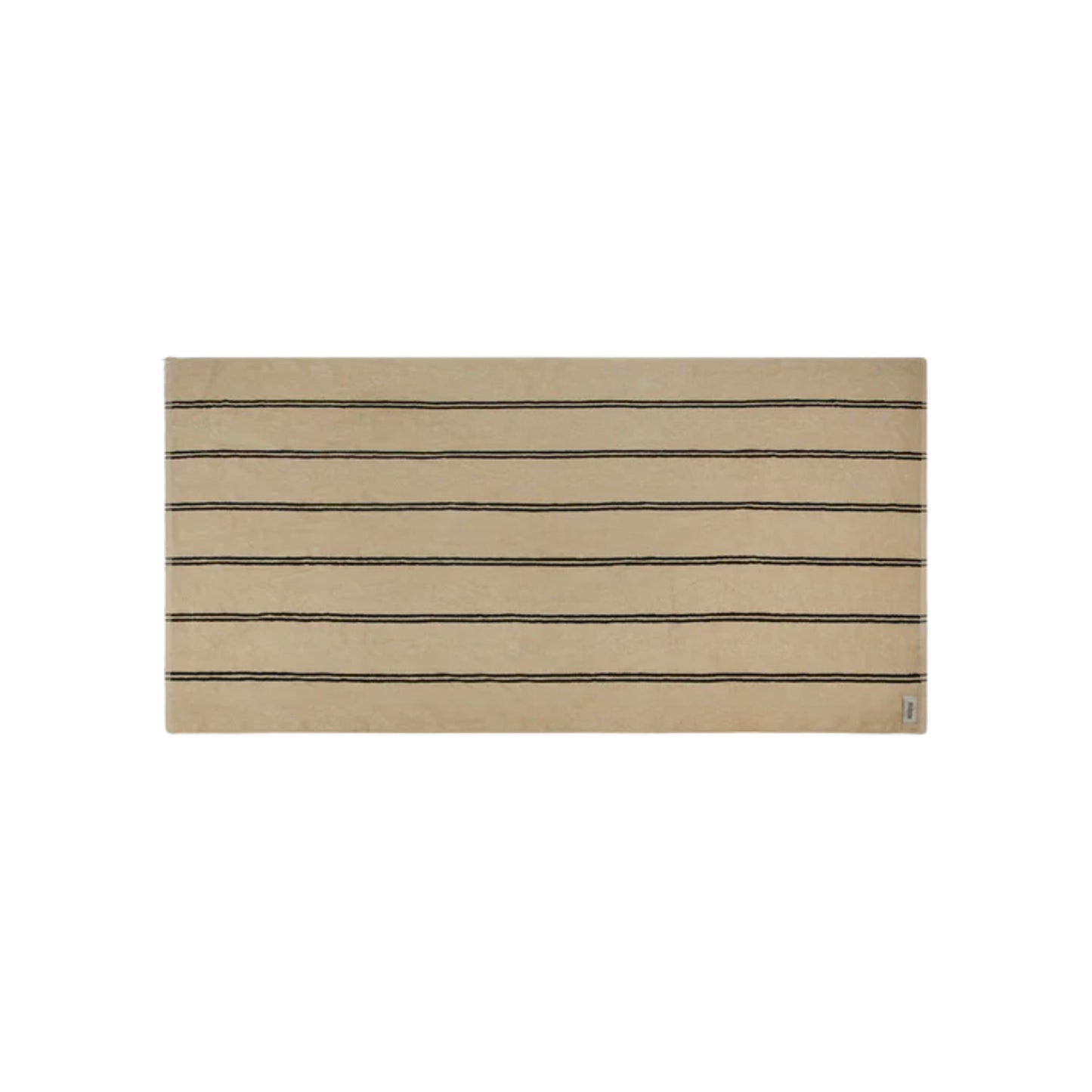 Industrie The Comporta Beach Towel - Dairy/Onyx