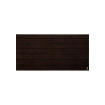 Industrie The Comporta Beach Towel - Cocoa / Onyx