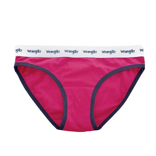 Wrangler Women's Logo Briefs Twin-Pack - Navy/Pink – LOD Store